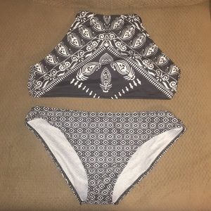 Black and White Bikini